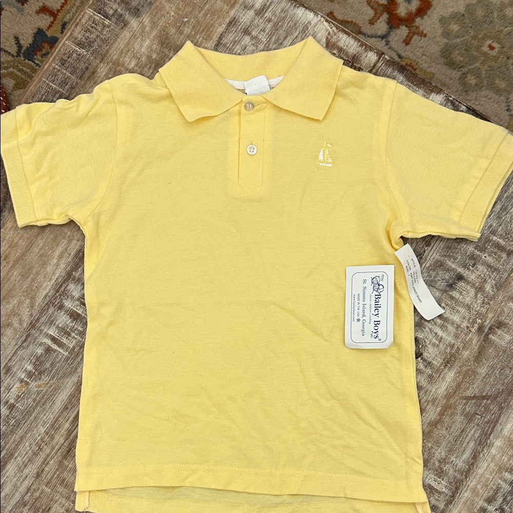 The Bailey Boys Yellow Polo
